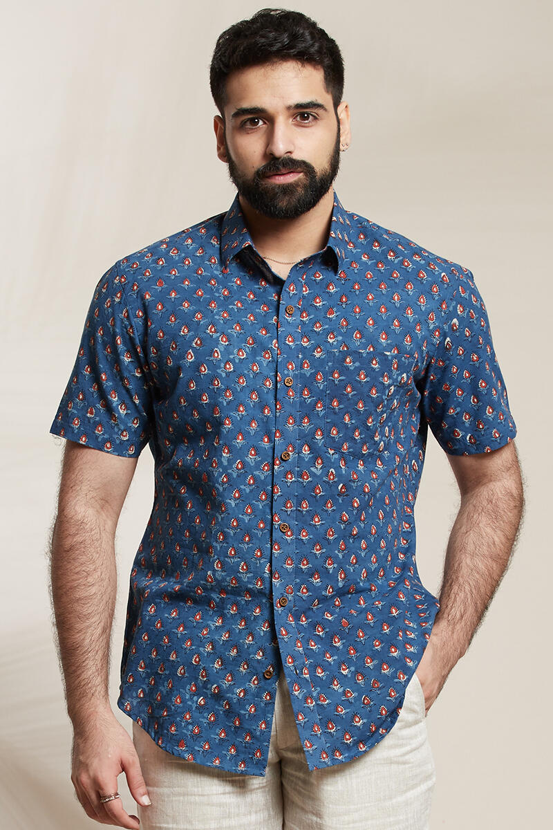Zafar Rahat Bagru Shirt