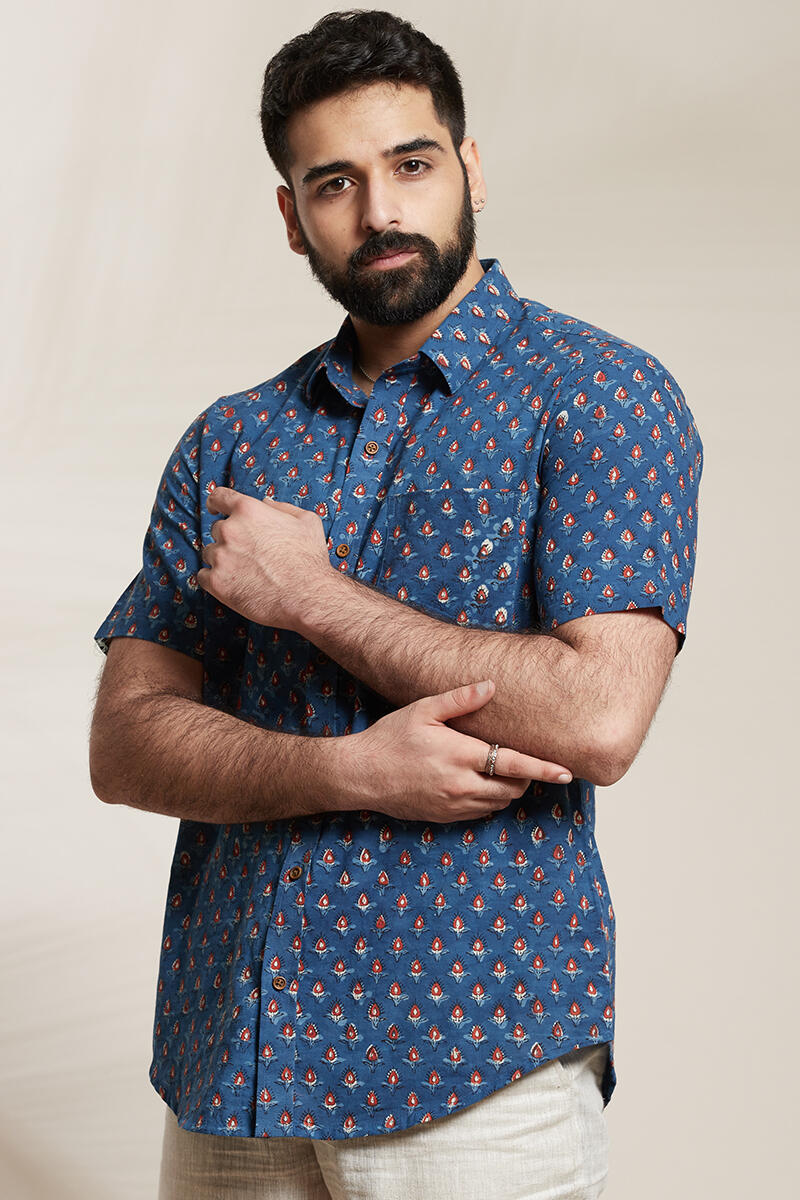 Zafar Rahat Bagru Shirt