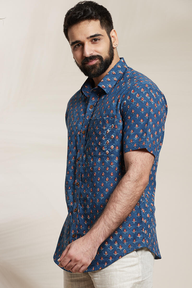 Zafar Rahat Bagru Shirt