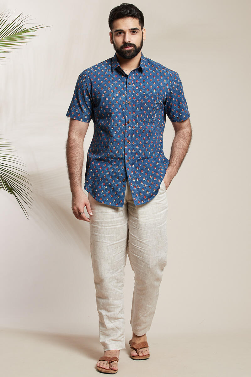 Zafar Rahat Bagru Shirt