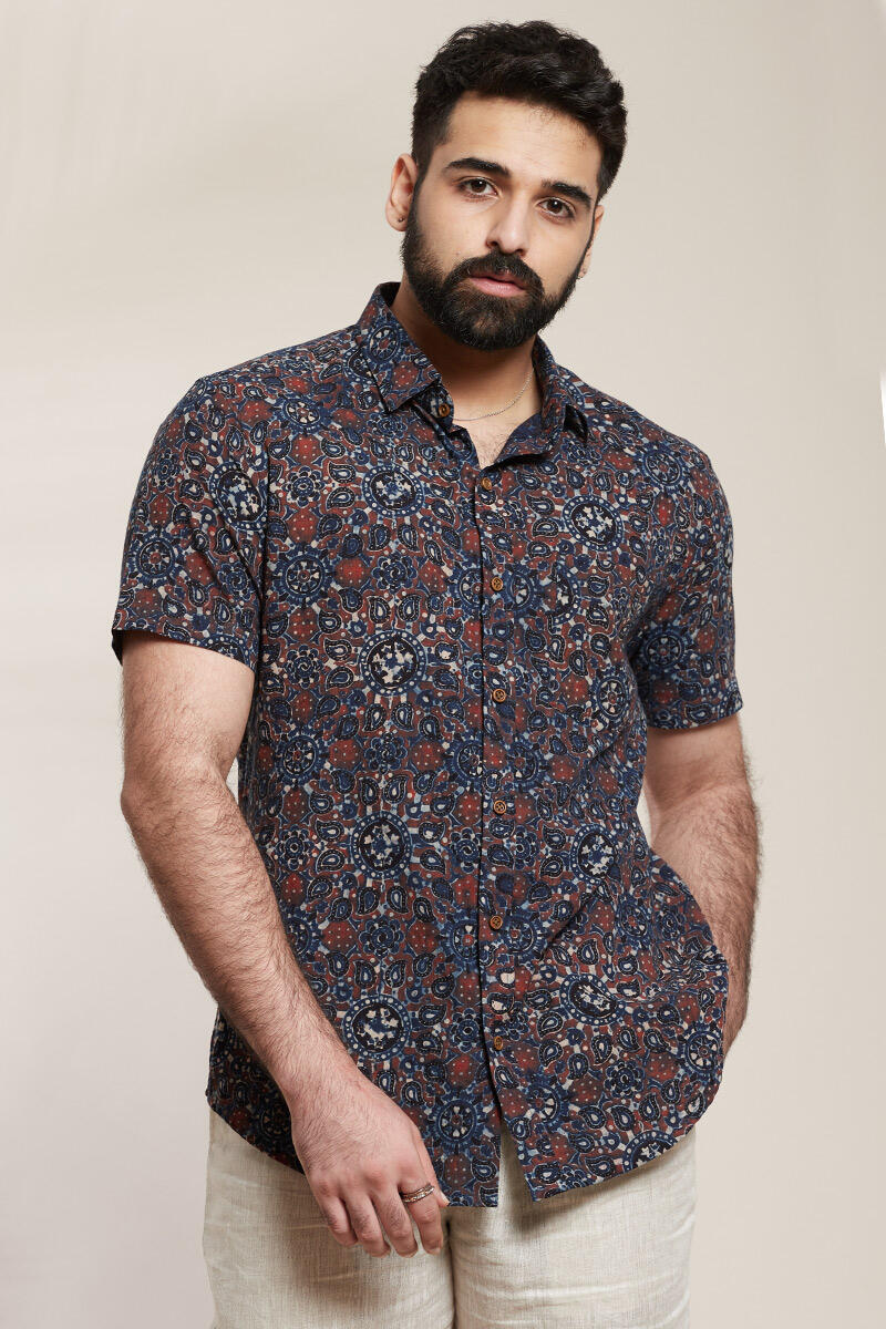 Zafar Samar Ajrak Shirt