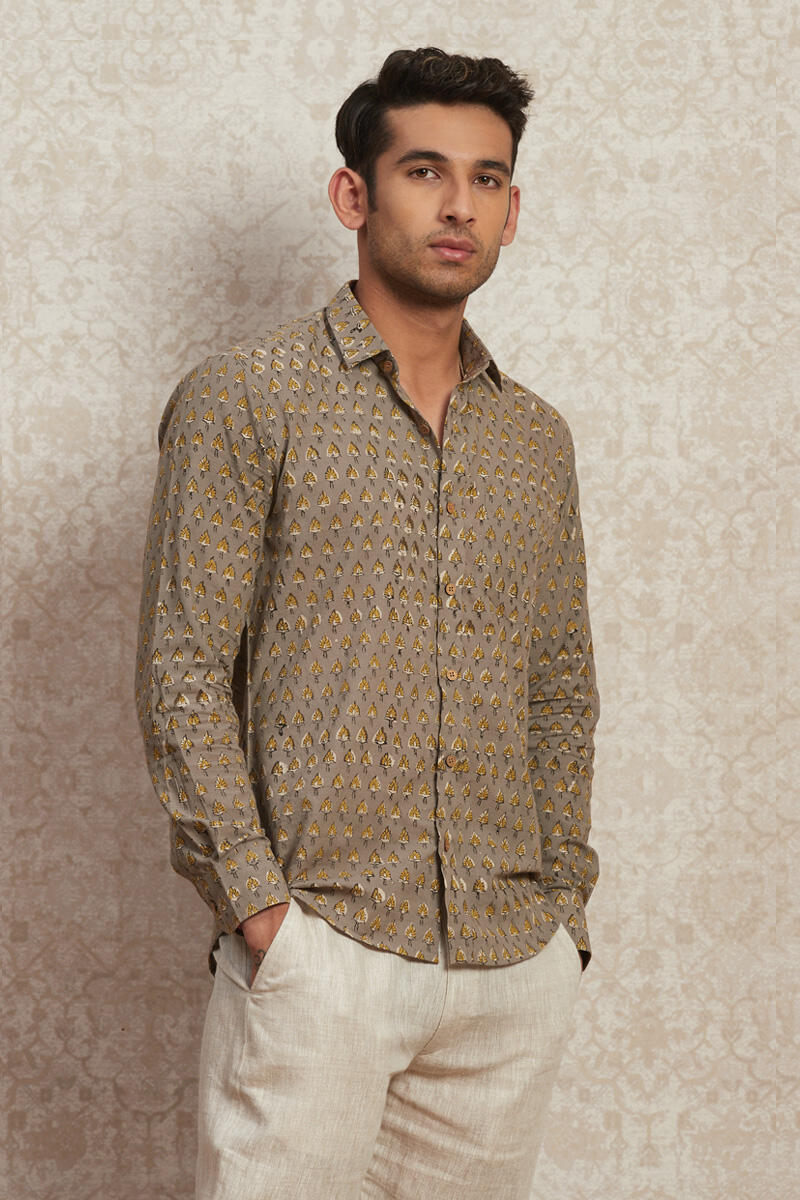Zafar Zaid Bagru Shirt
