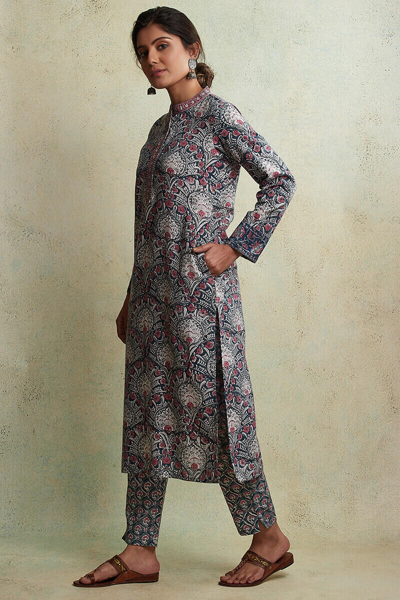 Zahabiya Mira Block Printed Kurta